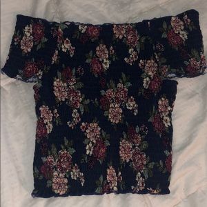 Floral Off the Shoulder Top